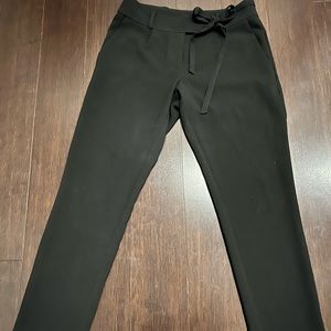 Ann Taylor Loft Tie Waist Slim Taper Pants